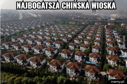    najbogatsza chińska wioska 