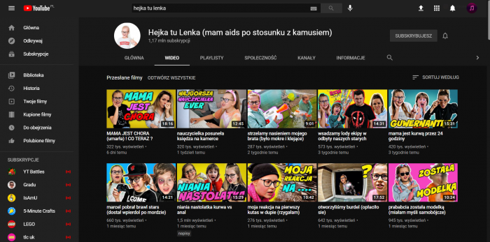 Hejka tu Lenka update kanału