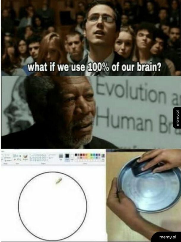 100% mózgu