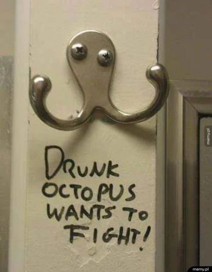 Drunk octopus :D