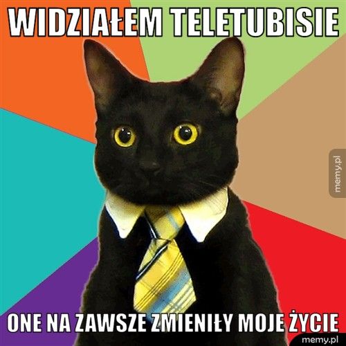 widziałem teletubisie one na zawsze zmieniły moje życie
