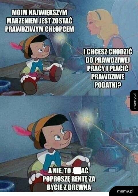 Marzenie Pinokia