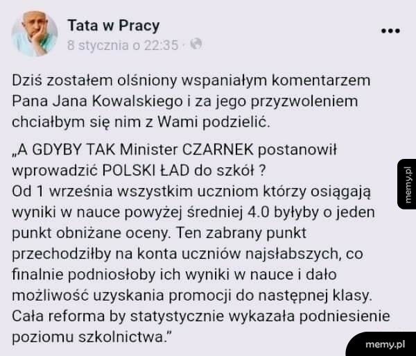 Polski Ład w szkole