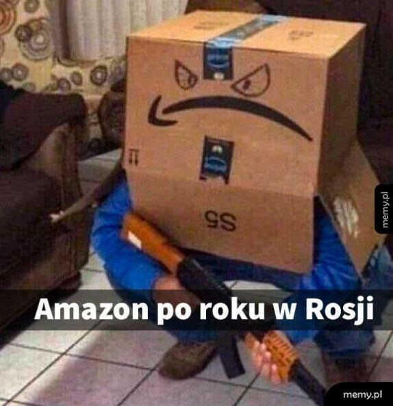 Amazon po roku w Rosji