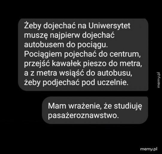 Dojazd na uczelnię