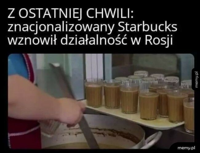 Rosyjski Starbucks