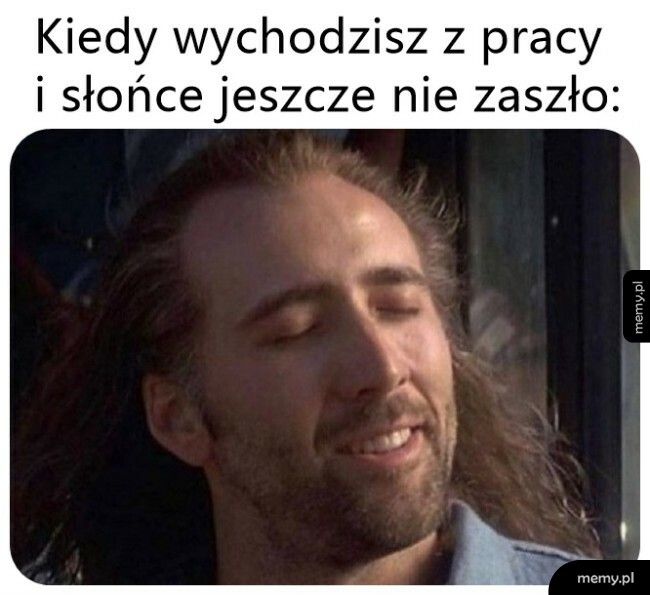 No w końcu