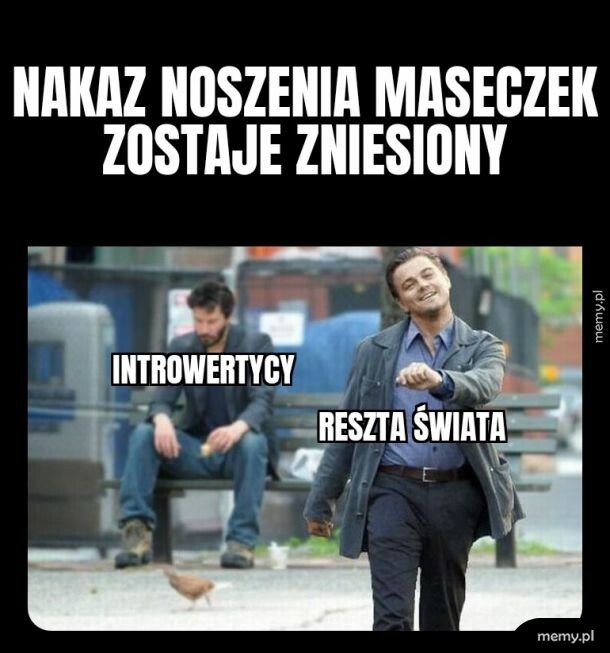 Maseczki out!