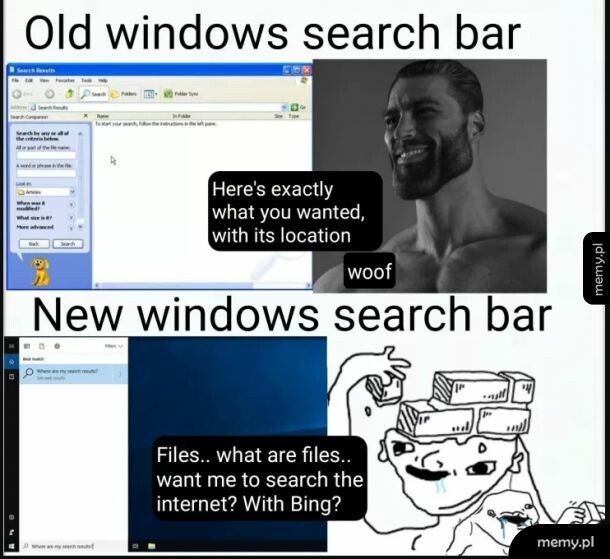 Windows kiedyś i dziś