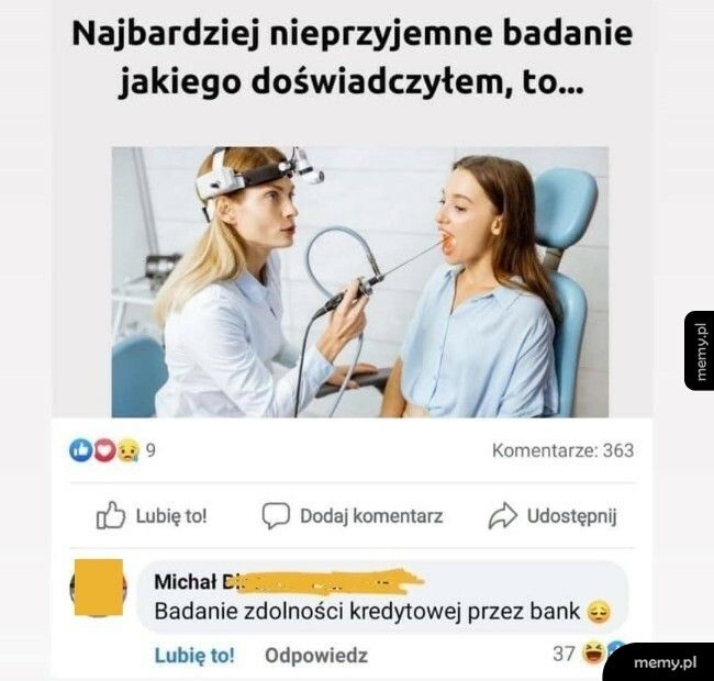 Najbardziej nieprzyjemne badanie