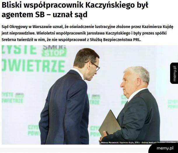 Kolejny człowiek PiS-u okazał się agentem SB? Ależ zaskoczenie!