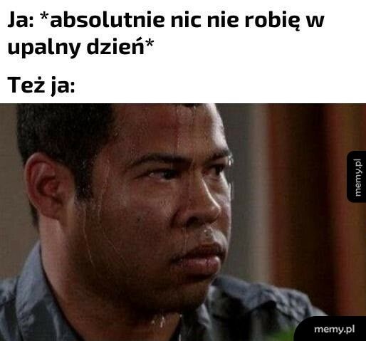 Upalny dzień