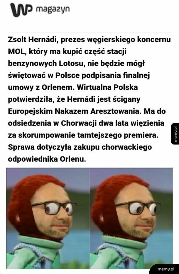 Podejrzenia panów są całkowicie bezpodstawne. Ten pan przyszedł do nas w tym kożuchu i w nim wychodzi.