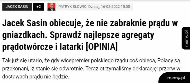 Tytuły artykułów prasowych jak memy - Polska 2022