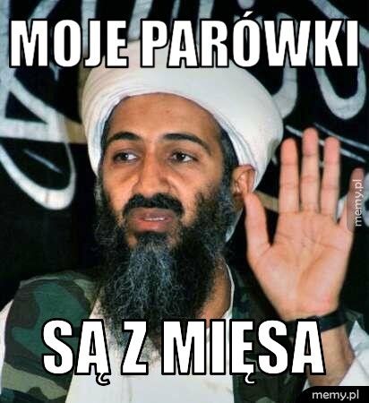 moje parówki  są z mięsa