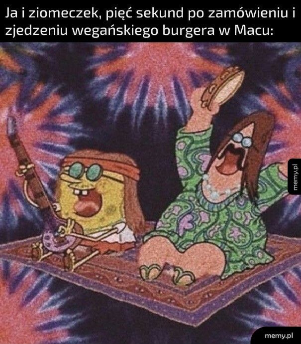 Wegański burger