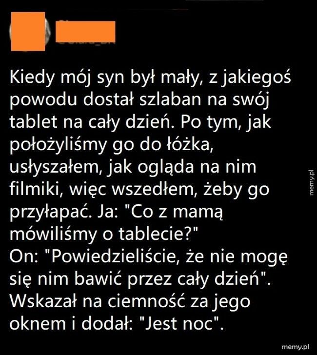 Szlaban na tablet