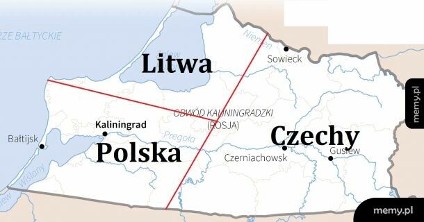 Jedyny słuszny podział Kaliningradu