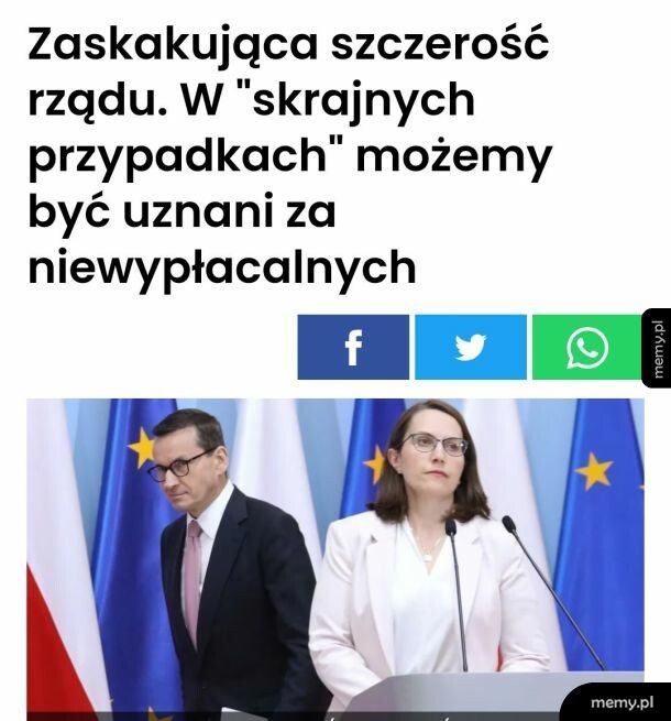 Szok i niedowierzanie! Trzeba wiyncyj obligacji.