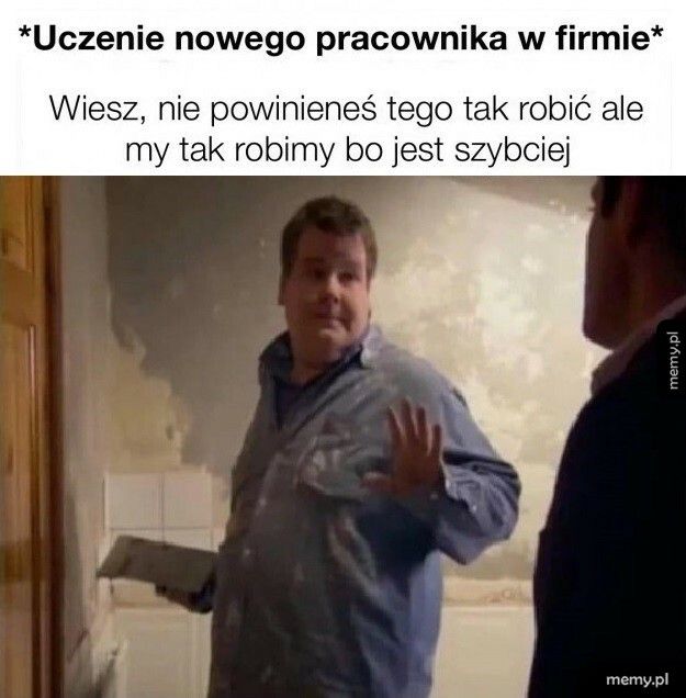 Instrukcje dla nowego pracownika