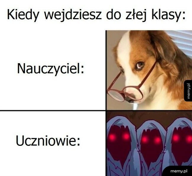 Kiedy wejdziesz do złej klasy