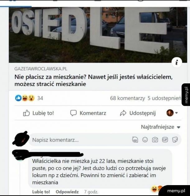 Tylko madka mogła napisać taki komentarz...