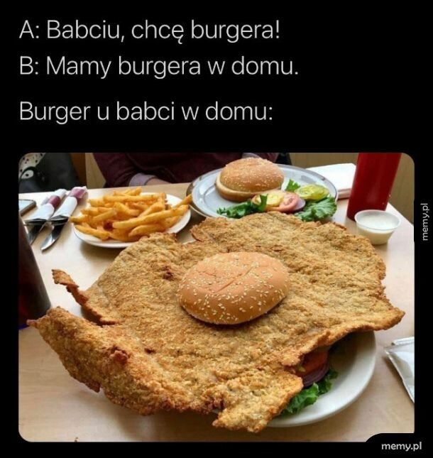 Burger babci
