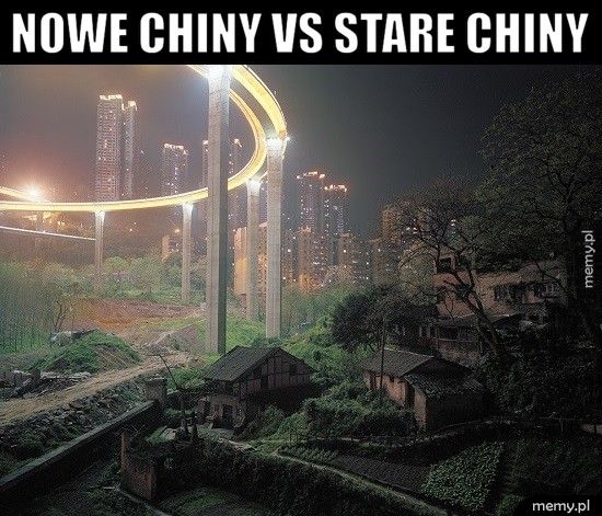 Nowe Chiny vs stare Chiny  