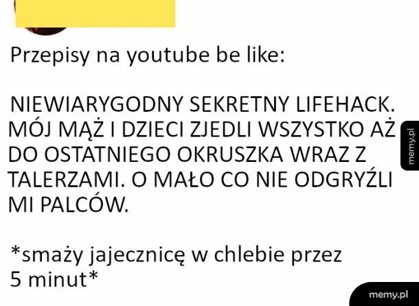 Przepisy na youtube