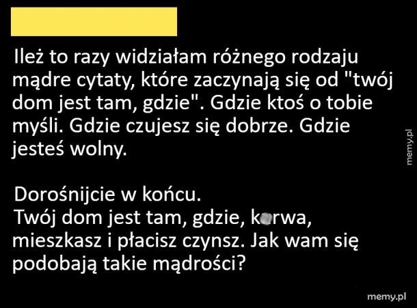 Dorośnijcie w końcu