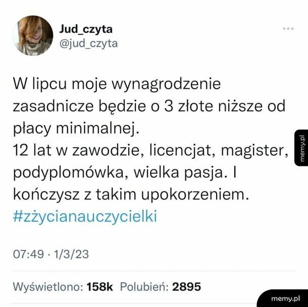 Życie nauczycieli w Polsce...