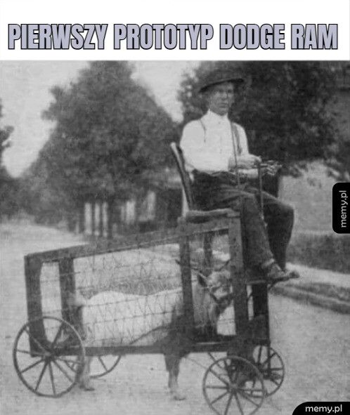Pierwszy prototyp Dodge RAM                  