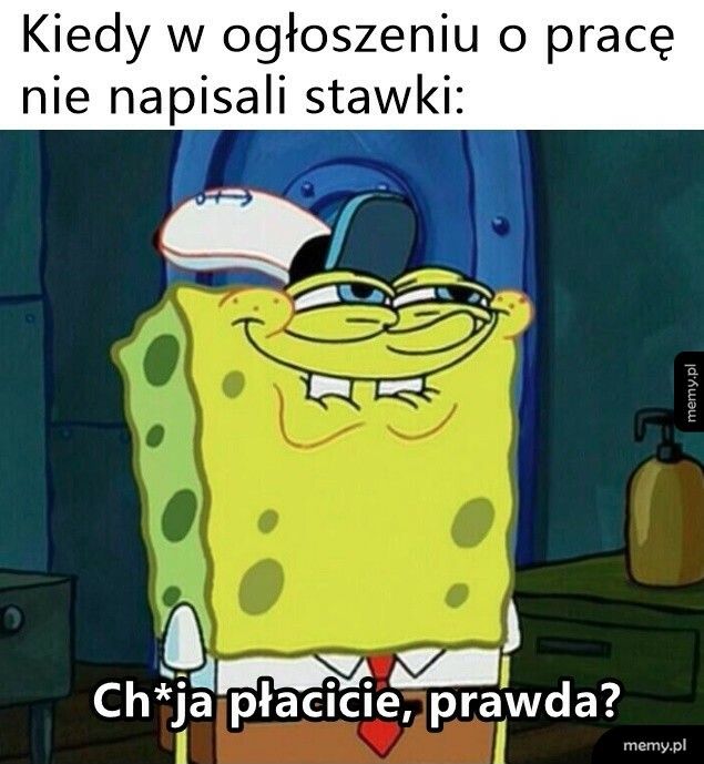 Brak stawki w ogłoszeniu