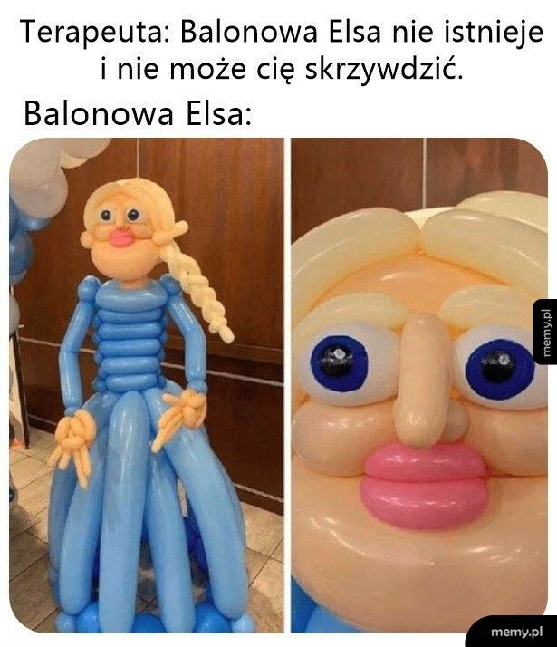 Balonowa Elsa