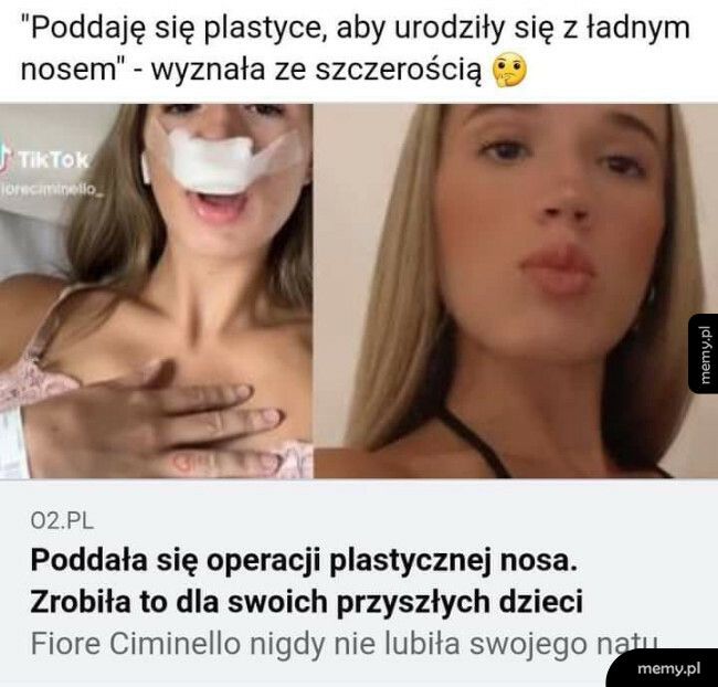 Niech ktoś jej powie