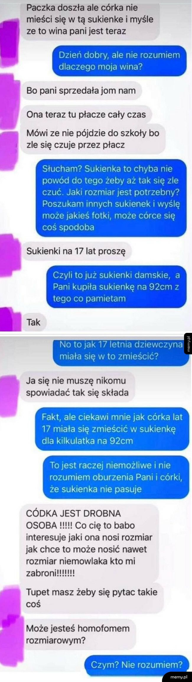 Afera o sukienkę