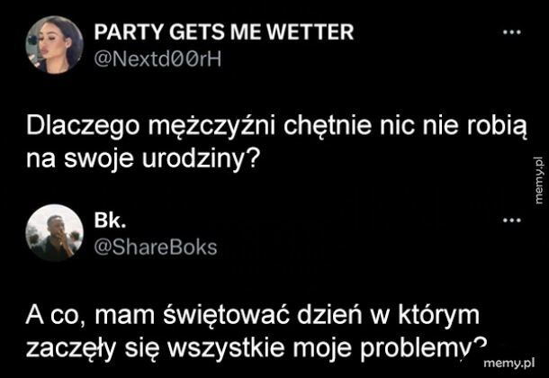 Świętowanie urodzin