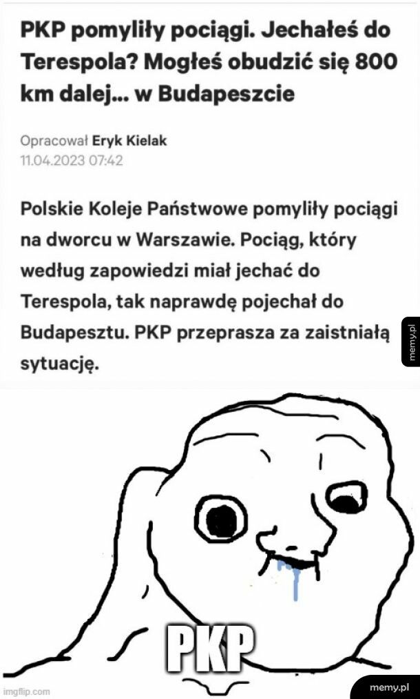 Pociąg odjechał? Odjechał. Na co drążyć?