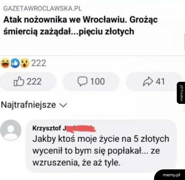 Atak nożownika