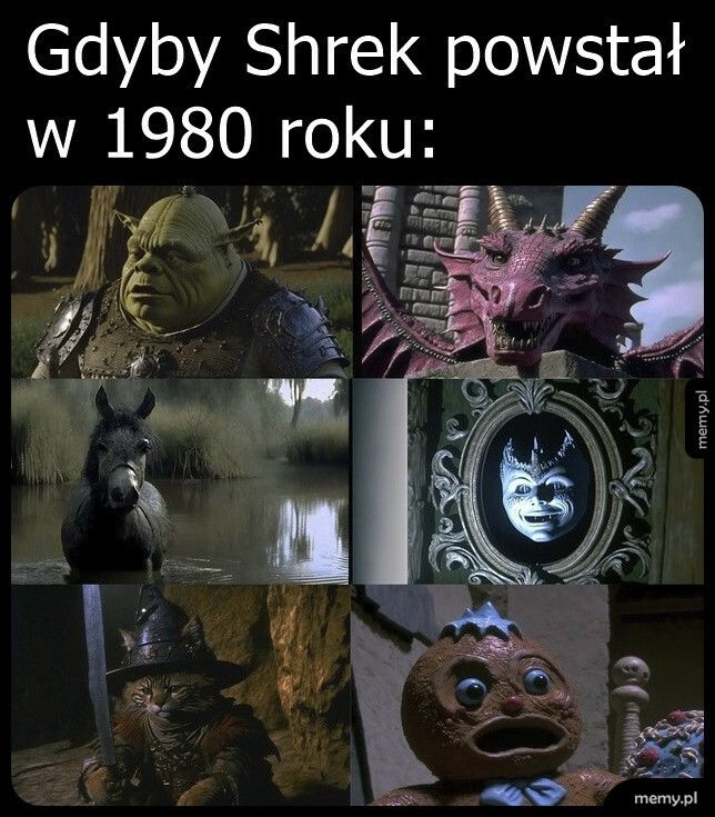 Gdyby Shrek powstał w 1980 roku