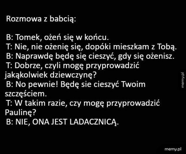 Rozmowa z babcią