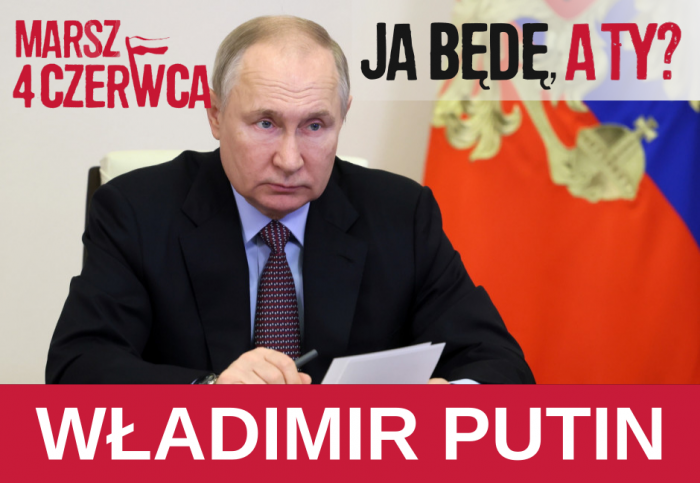 Putin idzie na marsz 4 czerwca