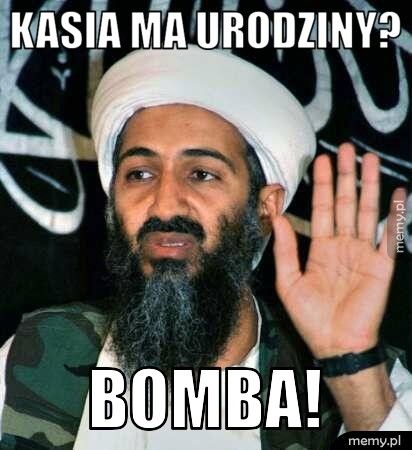 Kasia ma urodziny? Bomba!