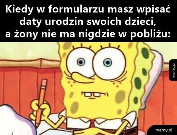 Daty urodzin dzieci