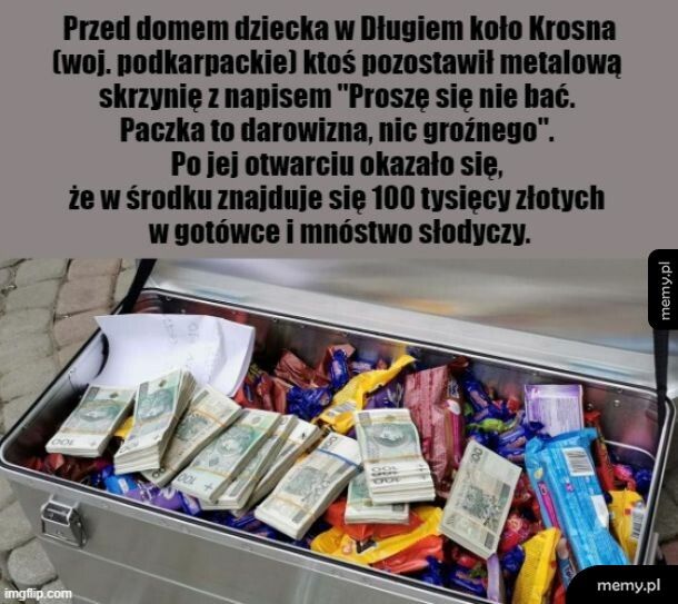 Tajemniczy darczyńca