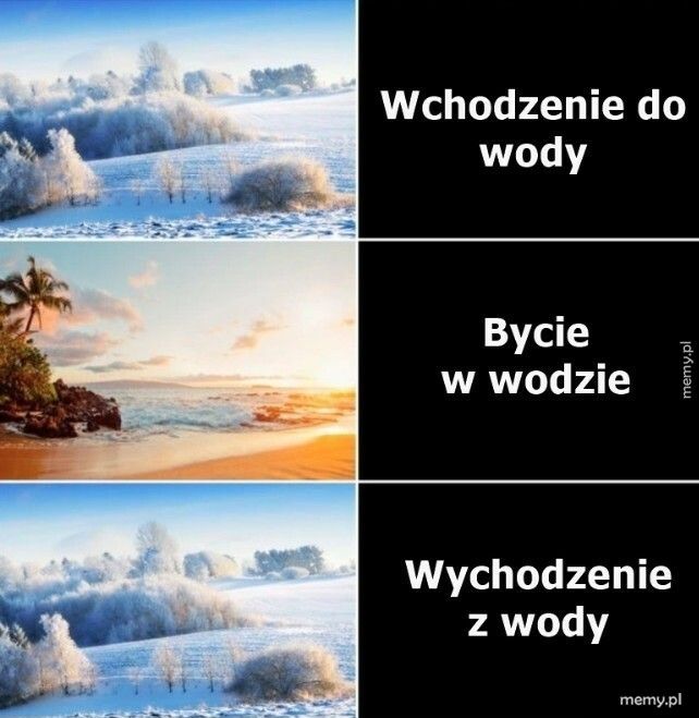 Kąpiel w morzu