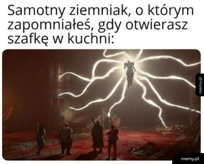 Samotny ziemniak