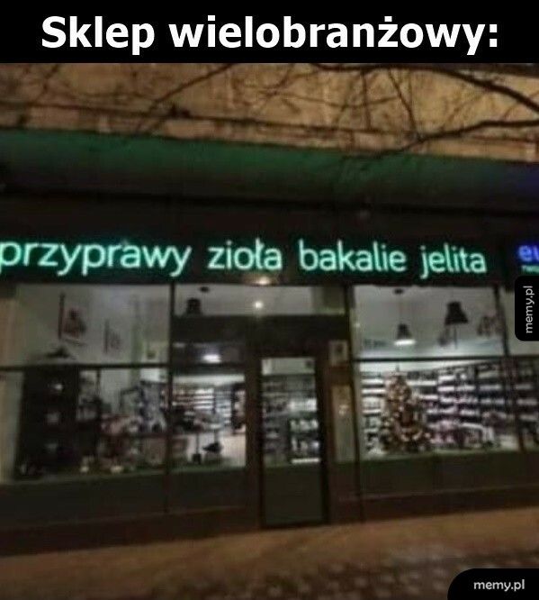 Sklep wielobranżowy