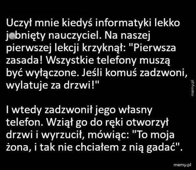 Nauczyciel informatyki