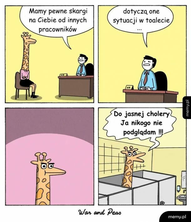 Trudne życie żyrafy